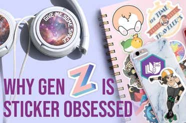 Why Gen Z Is Sticker Obsessed